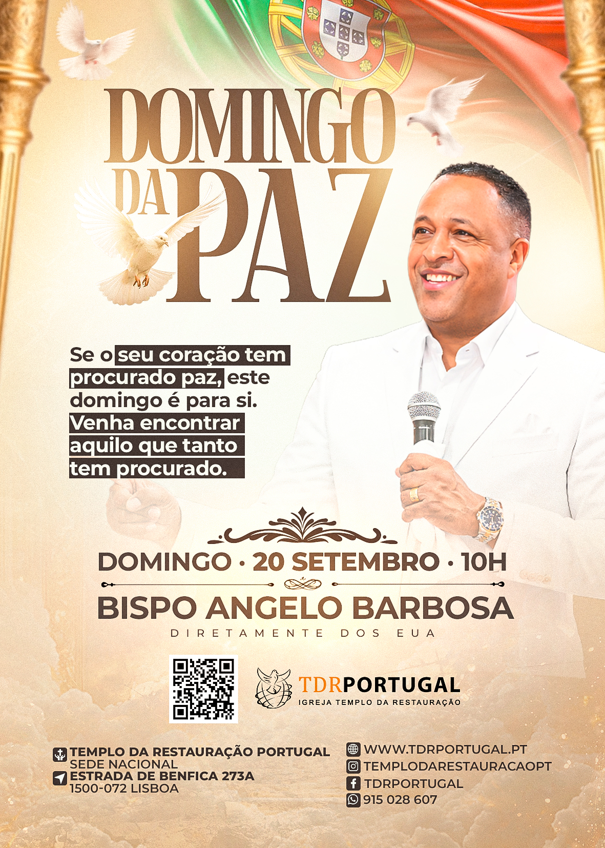 Cartaz Oficial Domingo da Paz